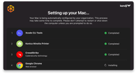 Setting up your Mac screen