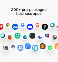 Background image 150+ pre-packaged business apps