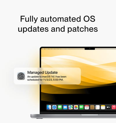 Background image Fully automated OS updates and patches