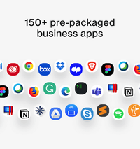 Background image 150+ pre-packaged business apps